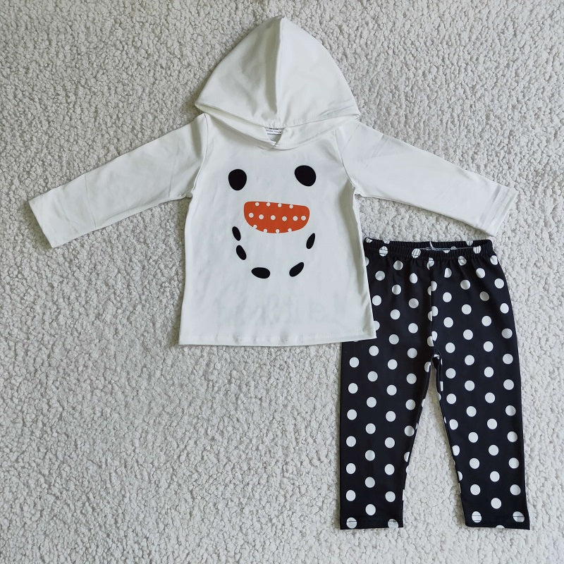 GLP0293 CUTE BABY GIRLS SNOW MEN HOODIE TOP OUTFIT