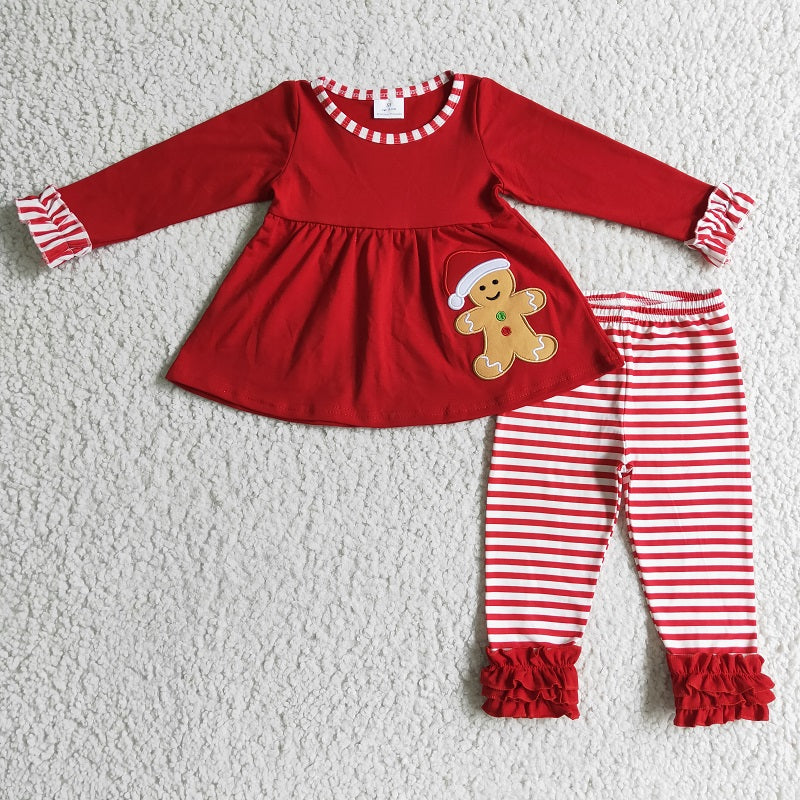 GLP0296 CHRISTMAS GINGERSNAP RED OUTFIT