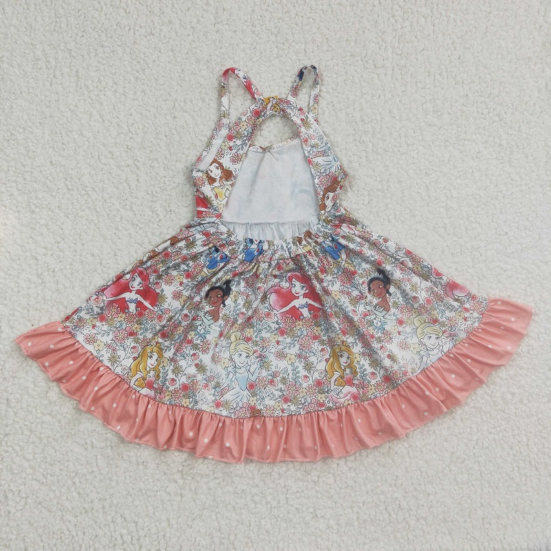 GSD0284  toddler girl clothes princess summer dress