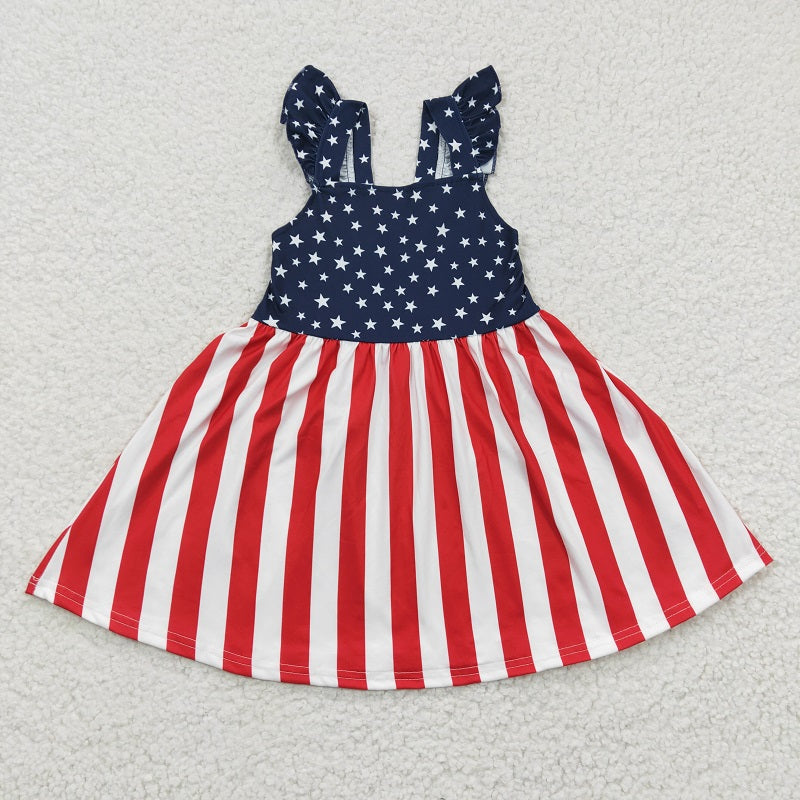 GSD0289  Stars and Stripes Twirl Dress