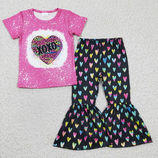 GSPO0379 baby girl clothes valentines day outfits