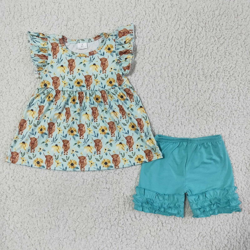 GSSO0106 New summer fashion baby girls set