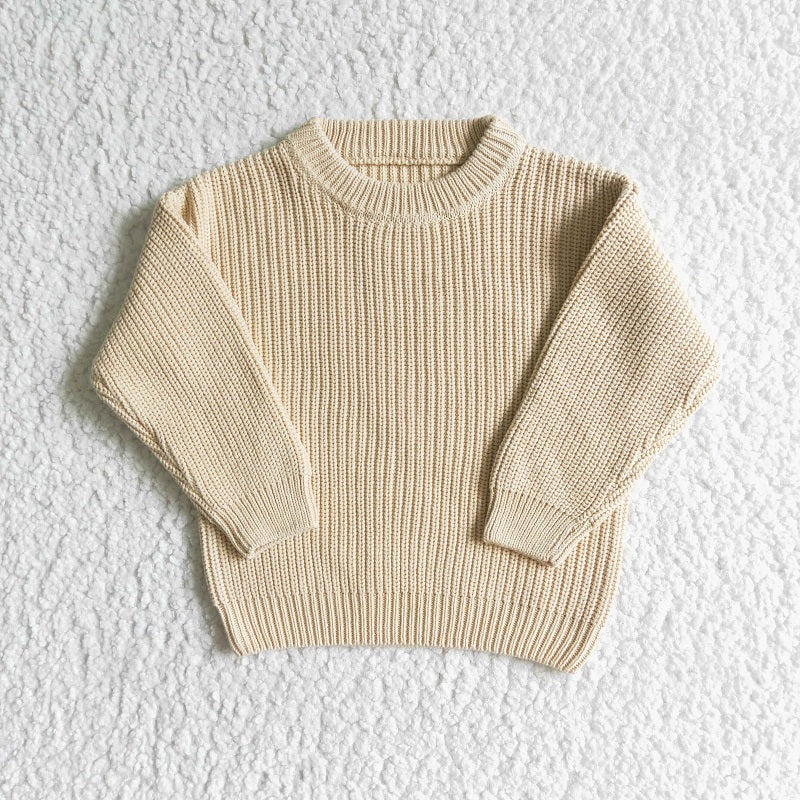 GT0033  baby girls and boys white sweater top