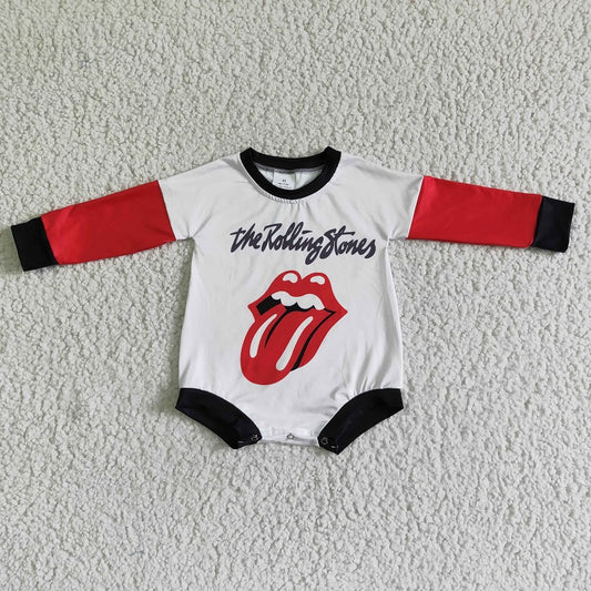 LR0012 Baby Girls  Long Sleeve Bodysuit