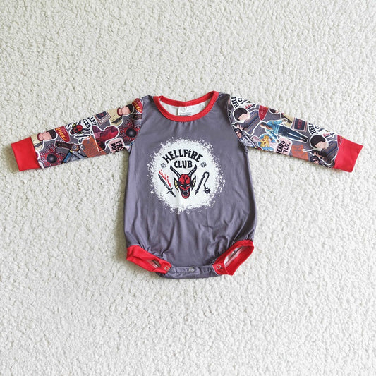 LR0076 BABY GIRLS HALLOWEEN SHIRT ROMPER