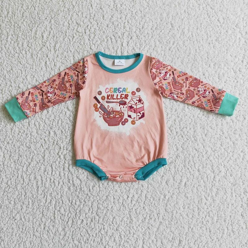 LR0122 BABY GIRLS CUTE LONG SLEEVE ROMPER