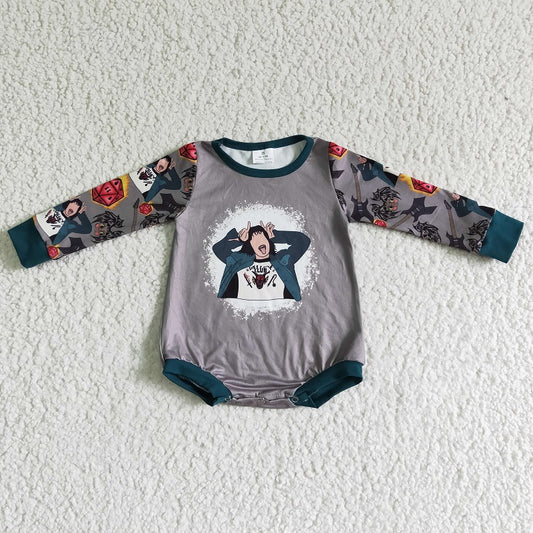 LR0130 Halloween Long Sleeve Romper