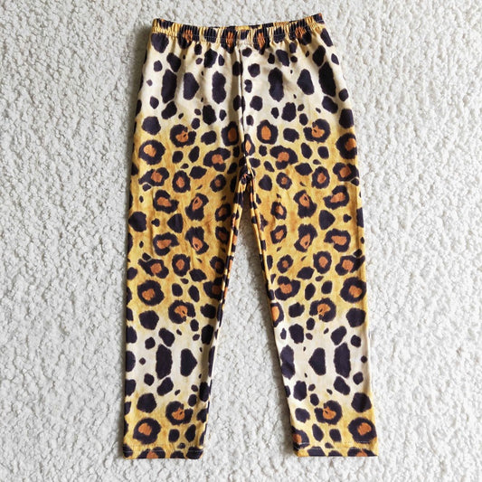 P0012 leopard print trousers