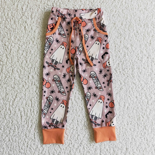 P0024 Halloween Skate Ghost Pants