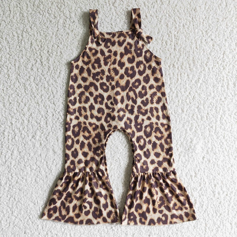 SR0087 BABY GIRLS LEOPARD JUMPSUIT