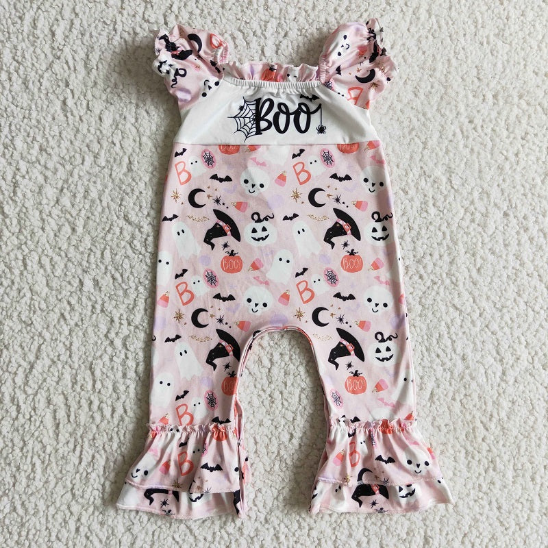 SR0091 BABY GIRLS HALLOWEEN  ROMPER