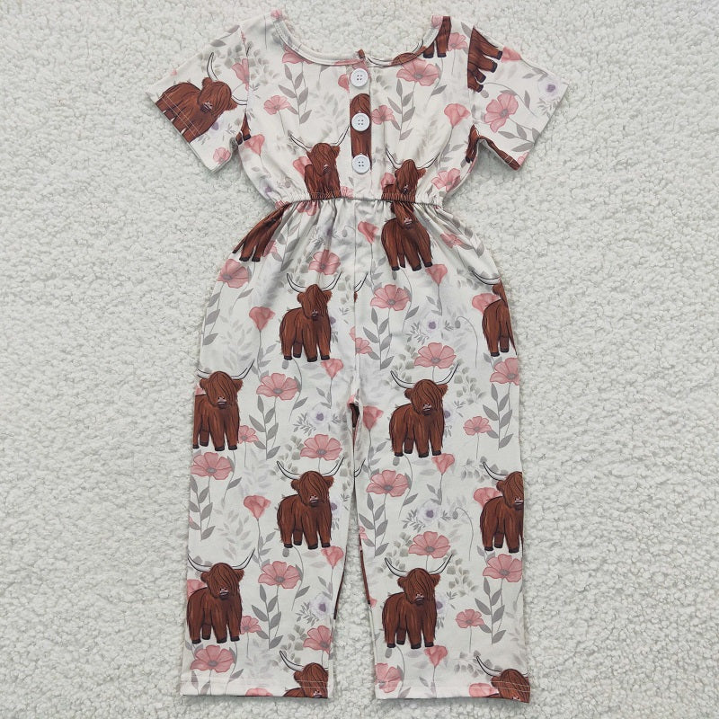 SR0227 Baby Girls Alpine Gloria Short Sleeve Bodysuit