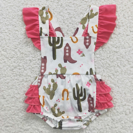 SR0384 Cactus Boots Fly Sleeve Bodysuit D 6.2