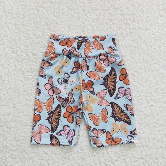 SS0031 baby girls butterfly bike shorts