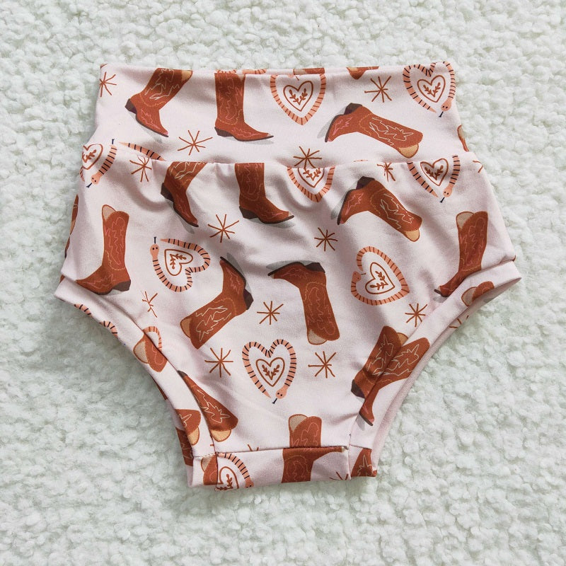 SS0045 Love Boots Milk Silk Briefs bummies